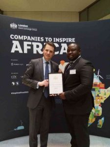 London Stock Exchange Lists GVE as one of 50 companies to inspire Africa in 2019