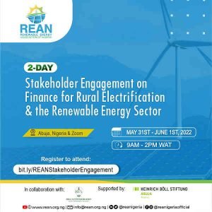 Stakeholder Engagement on Finance for Rural Electrification & the Renewable Energy Sector