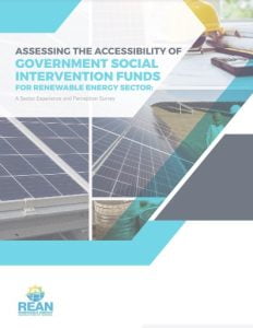 Assessing the Accessibility of Government Social Intervention Funds for Renewable Energy Sector