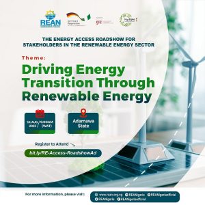 Join Energy Access Roadshow for Stakeholders in the Renewable Energy Sector in Adamawa State